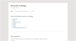 Desktop Screenshot of lnx.educacionenmalaga.es