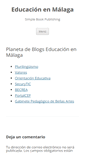 Mobile Screenshot of lnx.educacionenmalaga.es